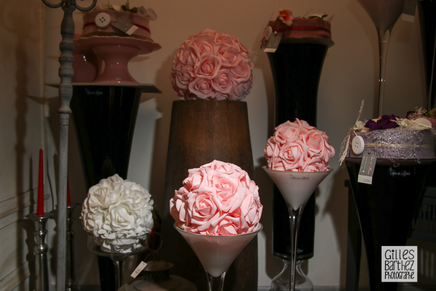 deco decoration florale art alia angouleme yrieix table maries mariage sac à rose isle espagnac charente