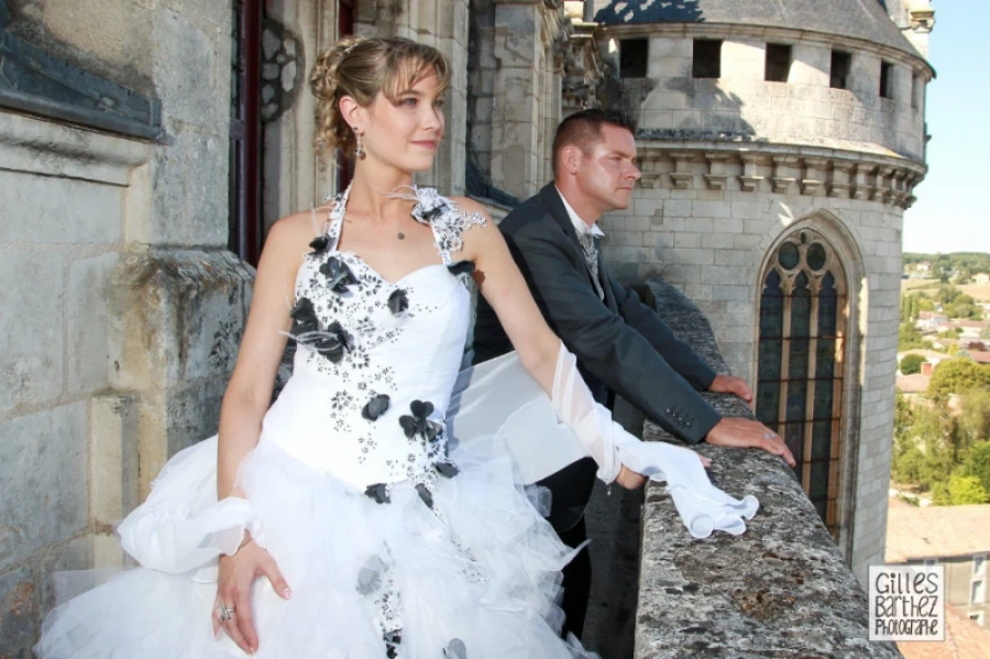 Mariage en Charente au chateau de la Rochefoucault en Angoumois – photo par Gilles Barthez Studio CLIC16